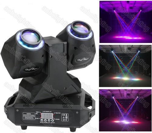 4pack 2x 30w sharpy beam moving head light 2 head beam lights DJ stage equipment - Picture 2 of 9