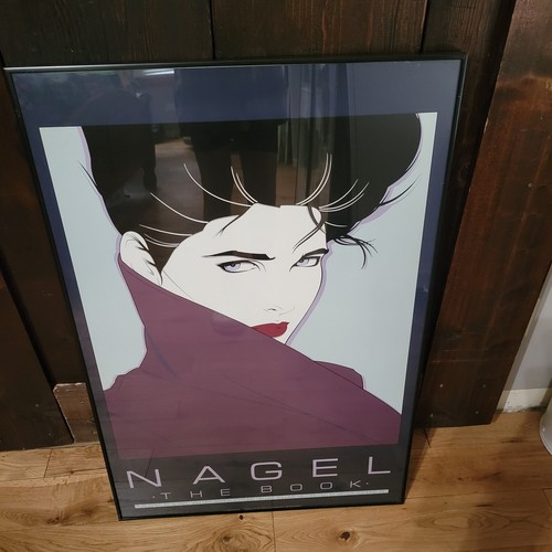 PÓSTER PATRICK NAGEL 1985 "EL LIBRO" - Imagen 3 de 10