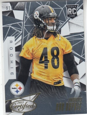 Pittsburgh Steelers Bud Dupree Color Rush Jersey Inverted Steelers