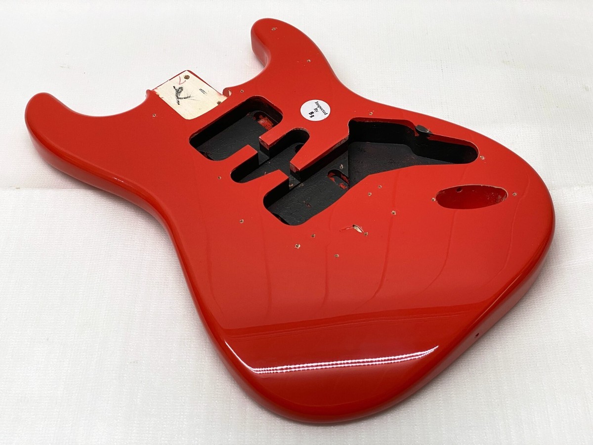 Fender Squier HARDTAIL STRAT BODY Fiesta Red Fat Fender Squier HARDTAIL STRAT BODY Fiesta Red Fat