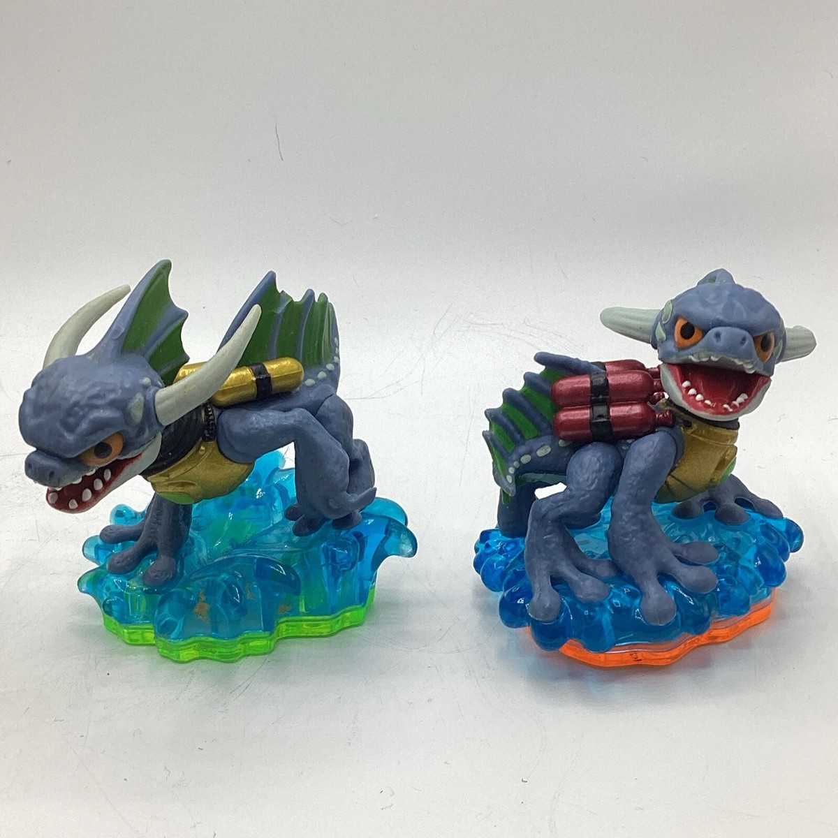 Lot Of 2) Skylanders: Spyro's Adventure Character Pack Water