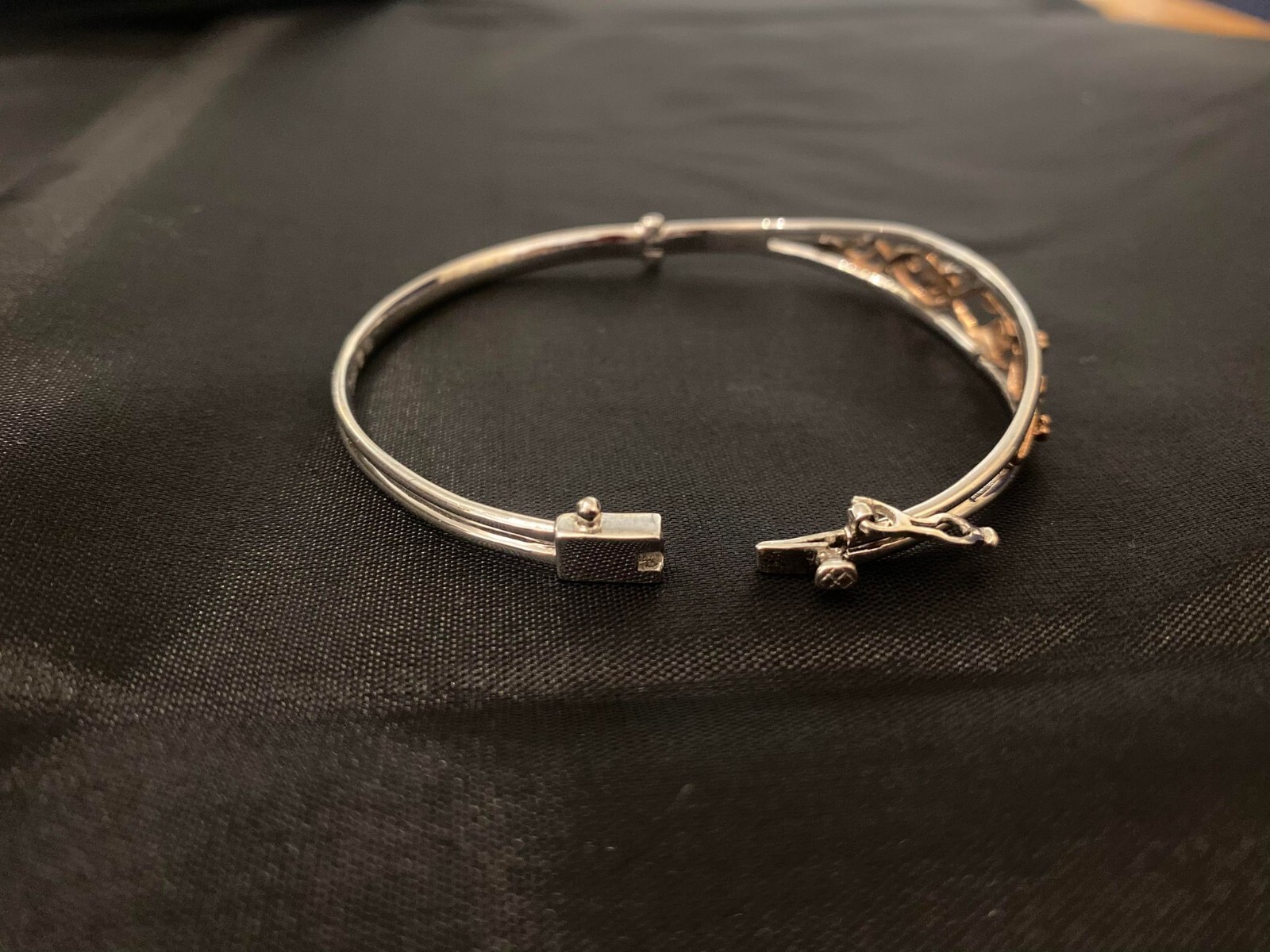 Clogau Silver & Rose Gold Tree Of Life Bracelet with box eBay