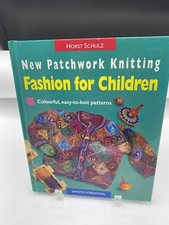 SIGNED Horst Schulz, Fashion For Children, easy technique to knit patchwork