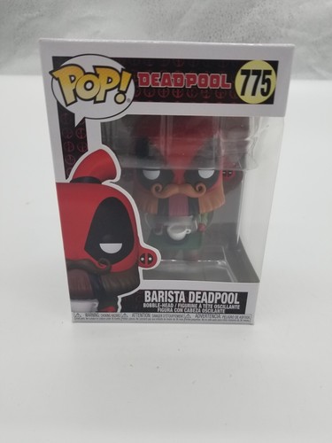 Deadpool 30th Coffee Barista Funko Pop! Vinyl Figure Marvel