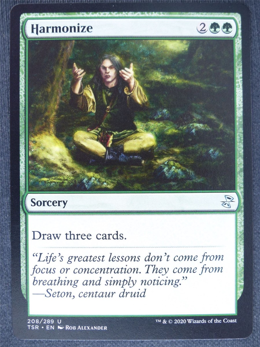 Harmonize - Remastered - Mtg Magic Cards #TF | eBay