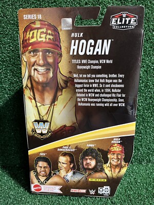 Mattel WWE Legends Elite 18 Hulk Hogan WCW WWF Target Exclusive