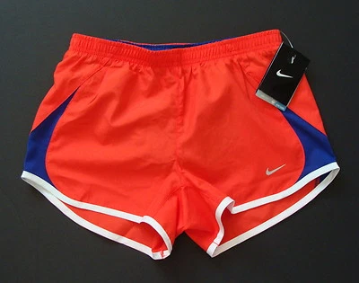 NWT Nike Womens DRI-FIT 5K Running Shorts Size S Light Crimson 573728