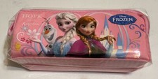 Disney Frozen Pink Pencil Case With 2 Zippers New With Tag 