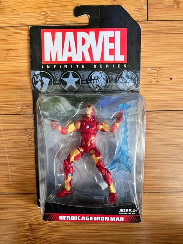 Bnib Marvel Infinito Leyenda 9.5cm Serie Heroica Edad Iron Man Figura Juguete