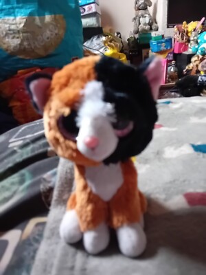 Ty Beanie Boos Tauri The Calico Cat, Small Plush Soft Toy UK
