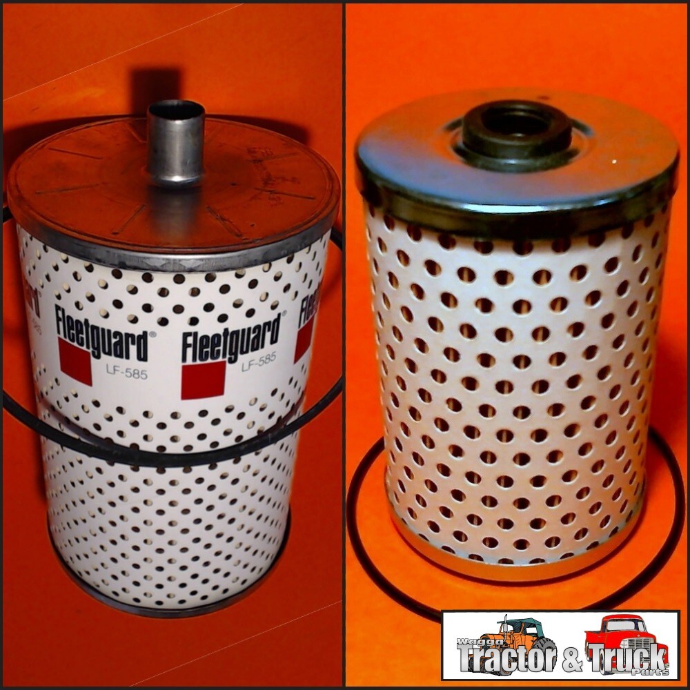 FLK4408 Oil Fuel Filter Kit International A554 Tractor w Early IH AD264