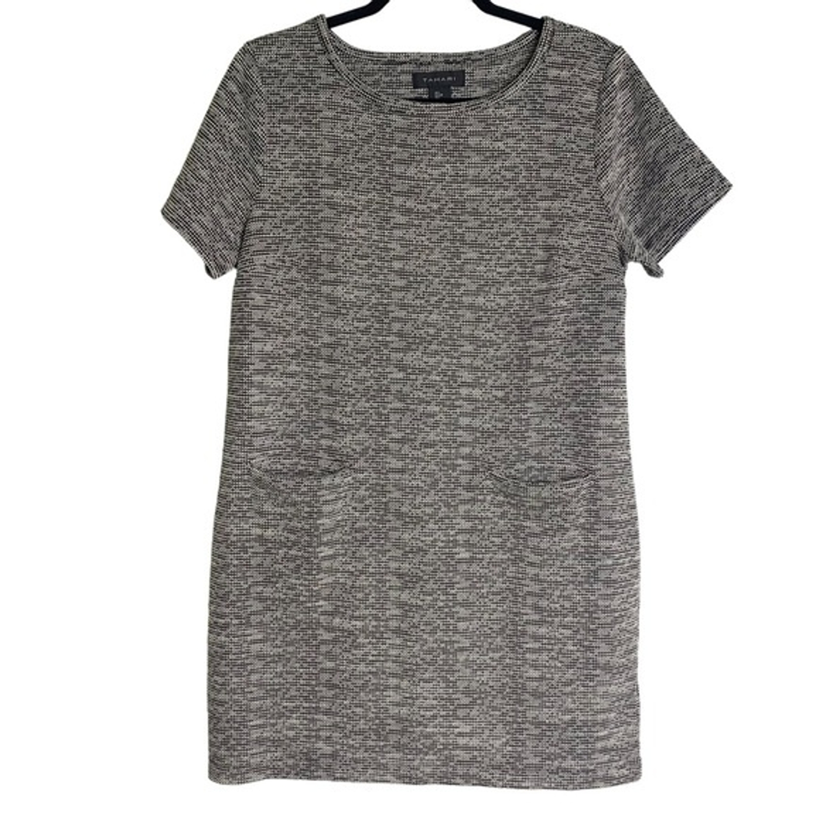 Tahari Shift Dress With Sleeve Size Large
