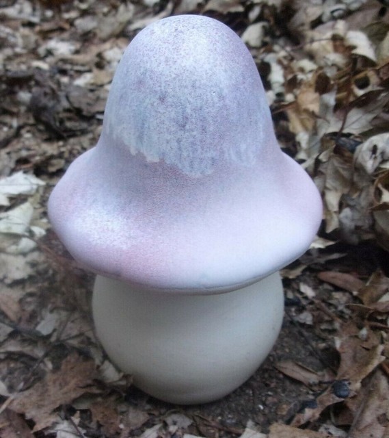 Latex mushroom mold plaster concrete casting mold 4.75"H x 3"W at top