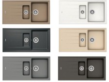 Spüle, Häfele Aufbauspüle AS01B, mit Abtropfbecken