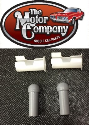 64-81 all GM sun visor bushing sleeve & tip set Camaro GTO GS Chevelle Cutlass