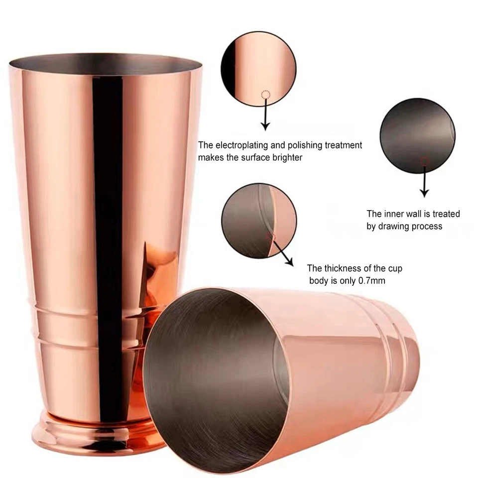 Juego de 5 cocteleras 600/800 ml mezcladoras kit de camarero bebidas vino coctelera herramientas Foto 2 de 4