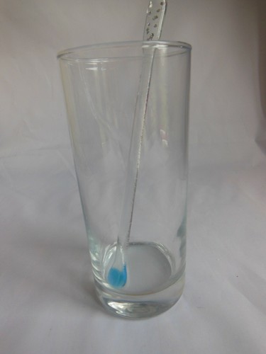 cocktail stirrer/swizzle handmade/glass, single or sets of 6. Multicolours - Picture 16 of 25
