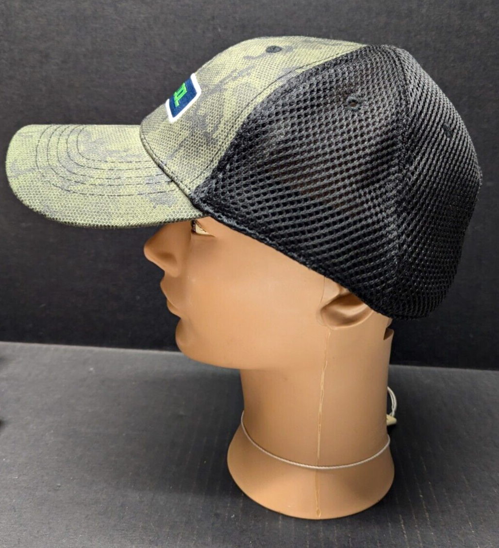 Festool Trucker Hat Cap Black Green Camo Snapback Patch Logo Power