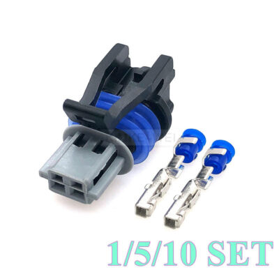 2 Polig Delphi GT150 Auto/KFZ Ansauglufttemperatursensor Stecker Reparatursatz