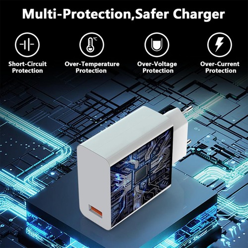 120W USB C Für Xiaomi Schnellladegerät Ladekabel Adapter Netzteil Stecker-TypC - Zdjęcie 8 z 19