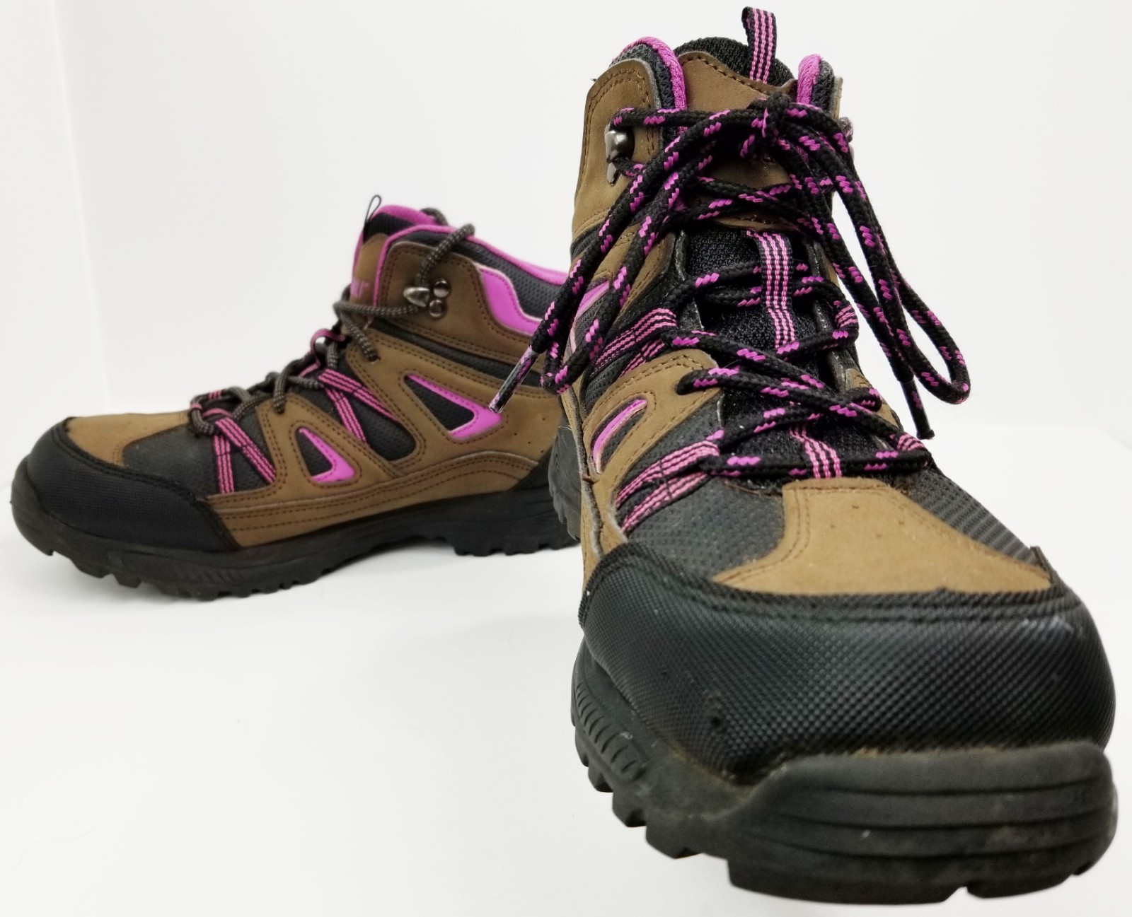 Denali Womens Hiking Boot A14U006A6 Brown/pink Size 6 Walking LNC eBay