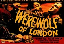 #24 Werewolf Of London, Classic Vintage Movie Poster TRADING card