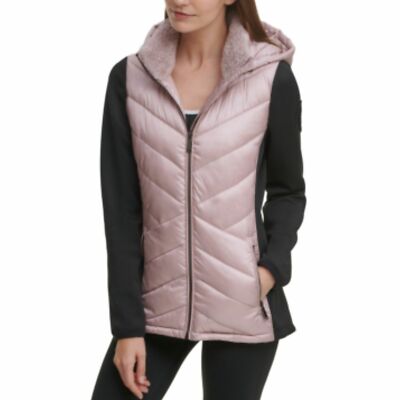 calvin klein performance puffer jacket