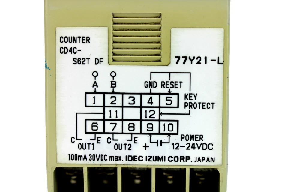 Idec CD4C-S62T Counter Module, 30V DC Max. - Image 4 of 4