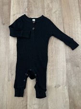 baby unisex black romper shein size 62