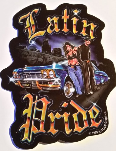 Adesivo distributore automatico prismatico LOWRIDER--AZTLAN--NUOVO--Vintage (1999) (#191) - Foto 1 di 3