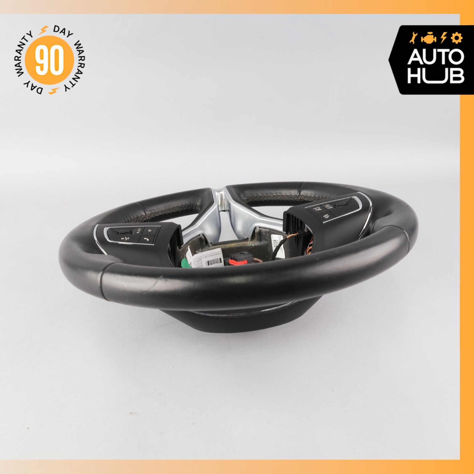 17-20 Maserati Levante M161 Steering Wheel Black 06700876130 OEM 64k