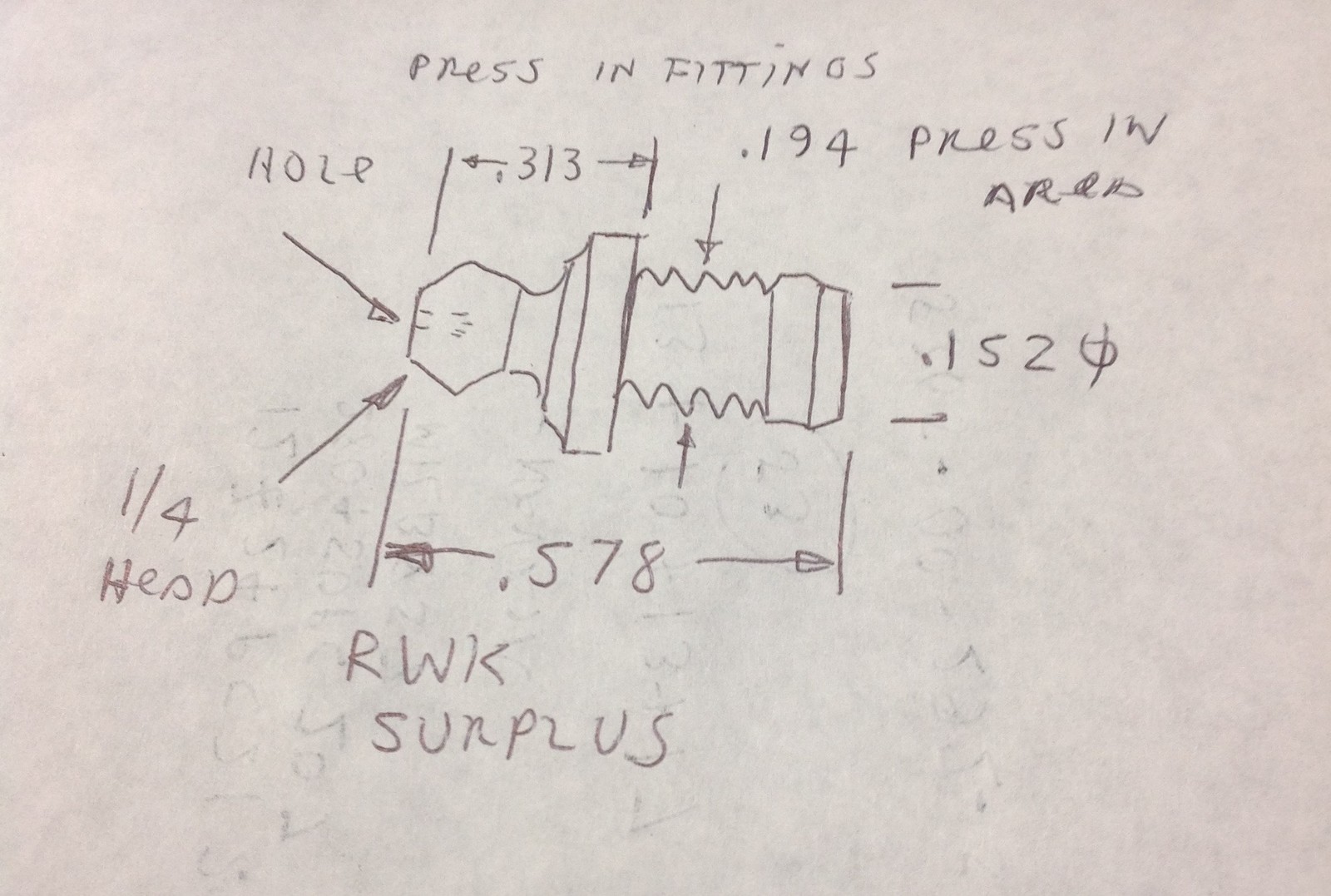lot of 20 small press in grease zirks fittings with check valve 3/16