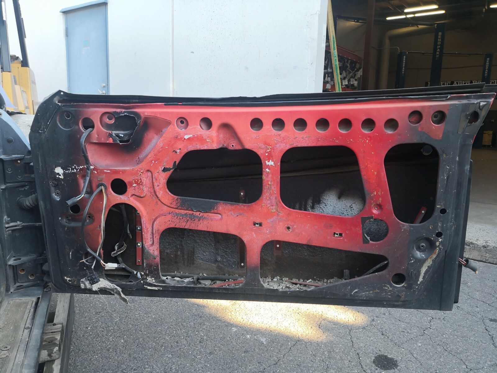 Ferrari Testarossa, RH, Right Door Shell, Used, P/N 61540600