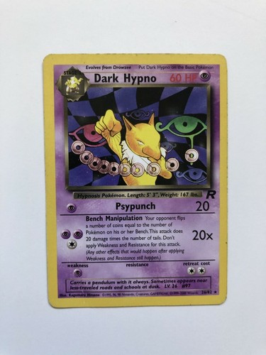 Pokemon Cards Holo/Rare - You Choose - WOTC - Base set - Fossil - Team Rocket + - Picture 83 of 112