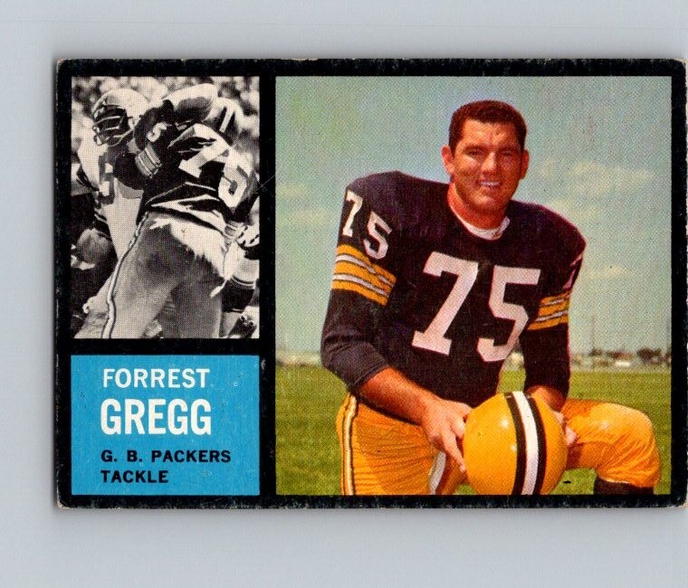 1962 TOPPS FOOTBALL #70 FORREST GREGG                MID GRADE RS