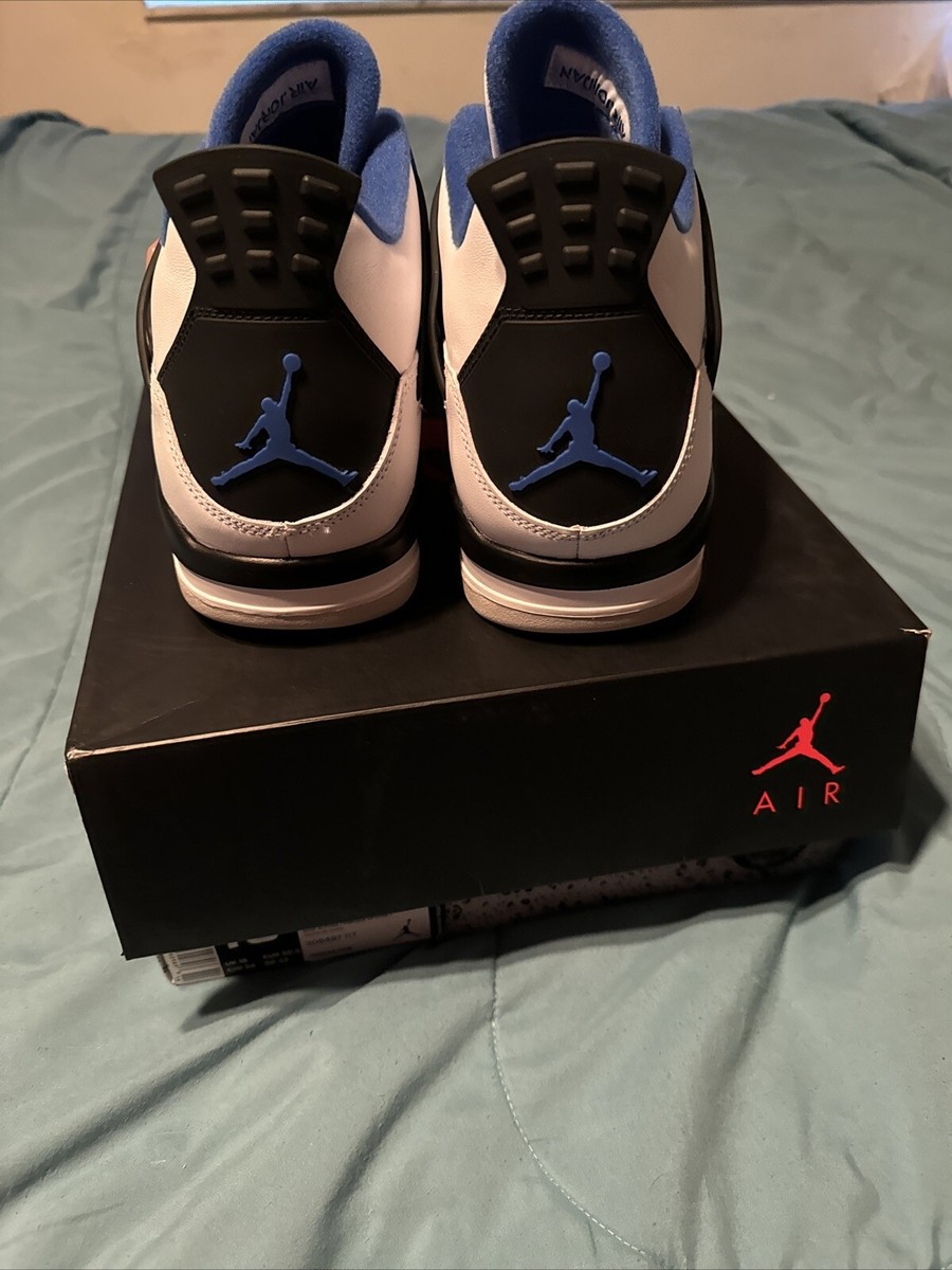 Nike Air Jordan 4 Retro Motorsports 2017 308497-117 Men display picture 2