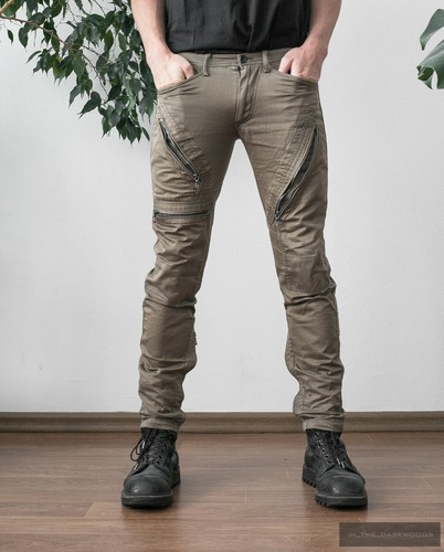 Julius_7 multi zipper pants 2009 autumn 