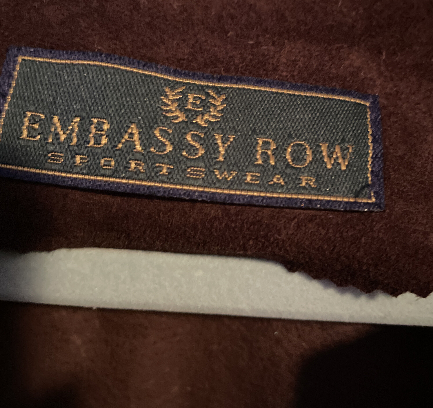 FILA Camicia embassy row sportswear bron pelle giacca leggera taglia 14