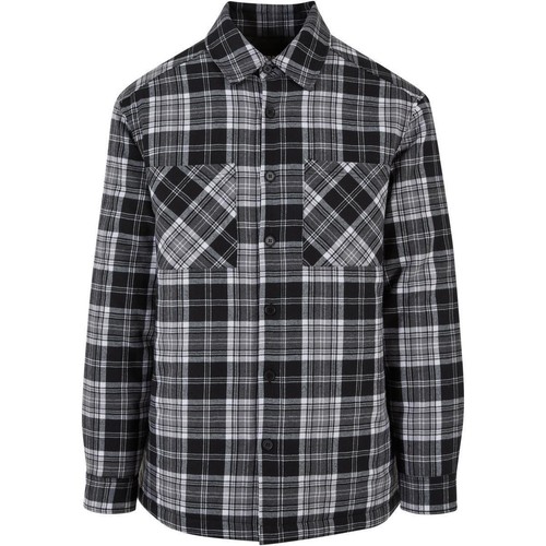 Urban Classics Camicia Uomo In Flanella A Quadri, Colletto Classico E Due Tasche Sul Petto