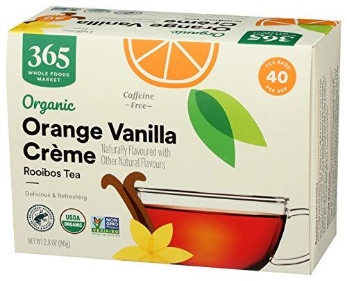365 by Whole Foods Market, Tea Rooibos Orange Vanlla Creme Organic, 40 Count