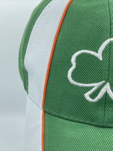 Green Ireland Embroidered Notre Dame Hat Clover St. Patrick’s - Picture 2 of 23