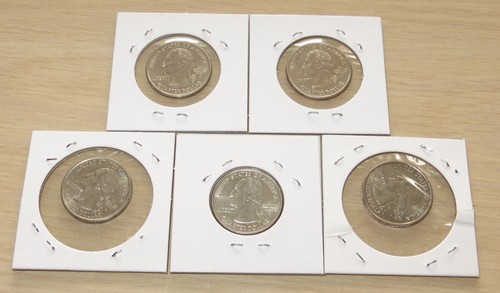 5 2004p State Quarters (L68P11-15) Uncirculated - Picture 3 of 4