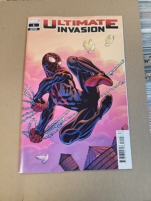 Ultimate Invasion #1 1:25 Ed McGuinness Variant Miles Morales Marvel 2023