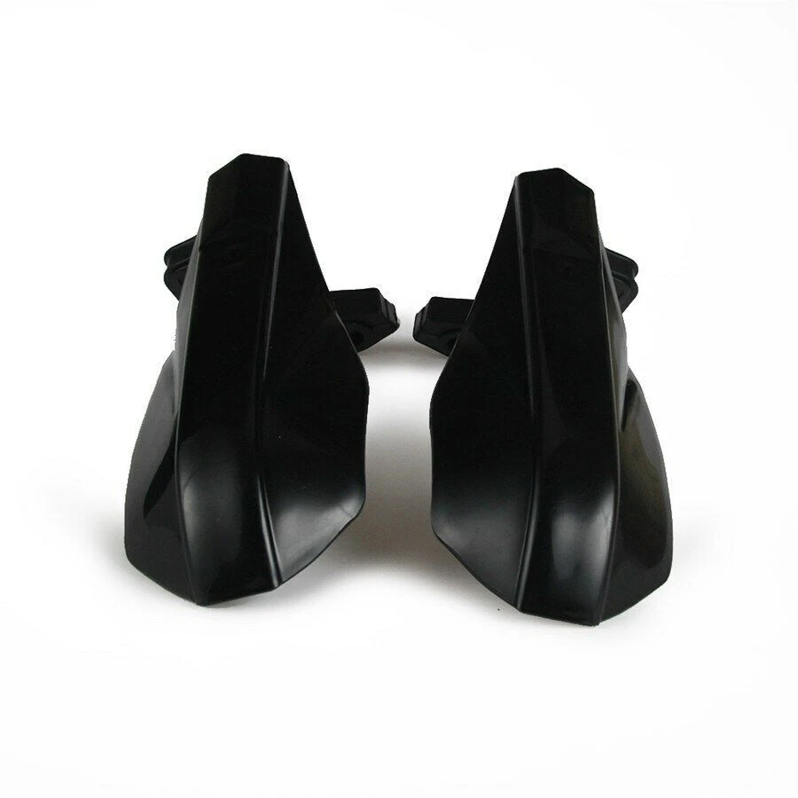 Pair Black Motorcycle Racing 7/8" 22mm Handlebar Hand Guards Handguard Protector - Image 2 of 4