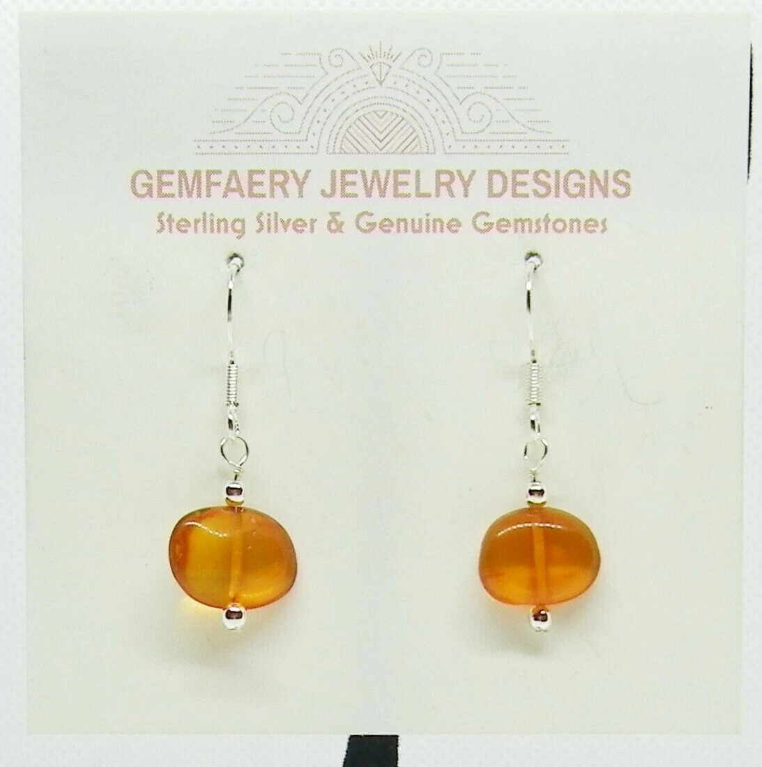 Las Mejores Ofertas En Pendientes Finos De ámbar Con Clip | EBay