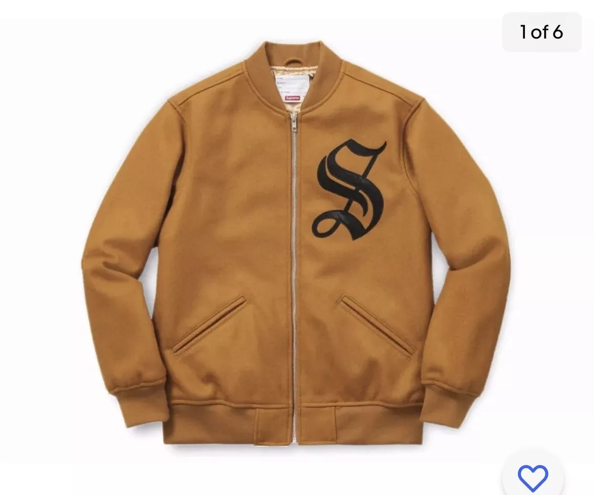 Travis Scott x Jordan Varsity Jacket Antique Brown