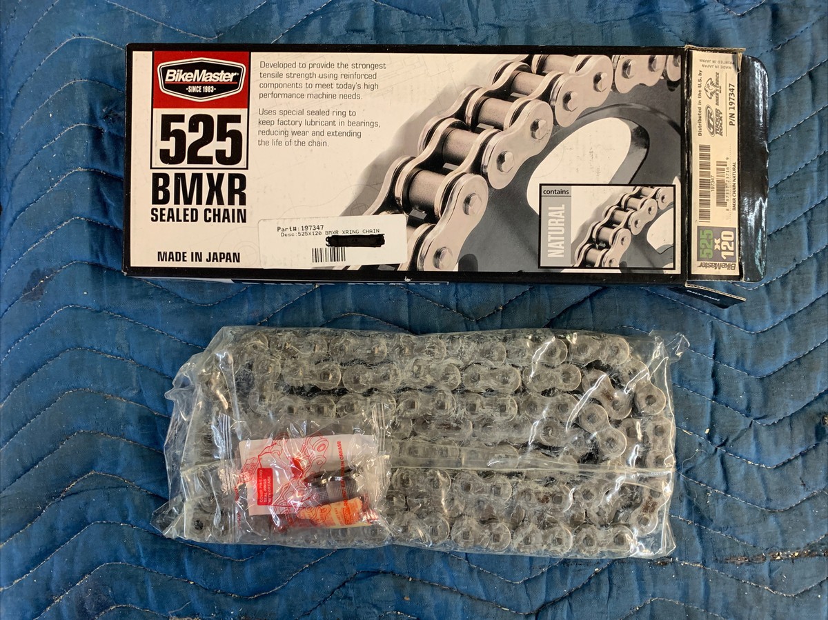 NEW BikeMaster 525 BMXR Sealed Chain PN 197347 | eBay NEW BikeMaster 525 BMXR Sealed Chain PN 197347 | eBay