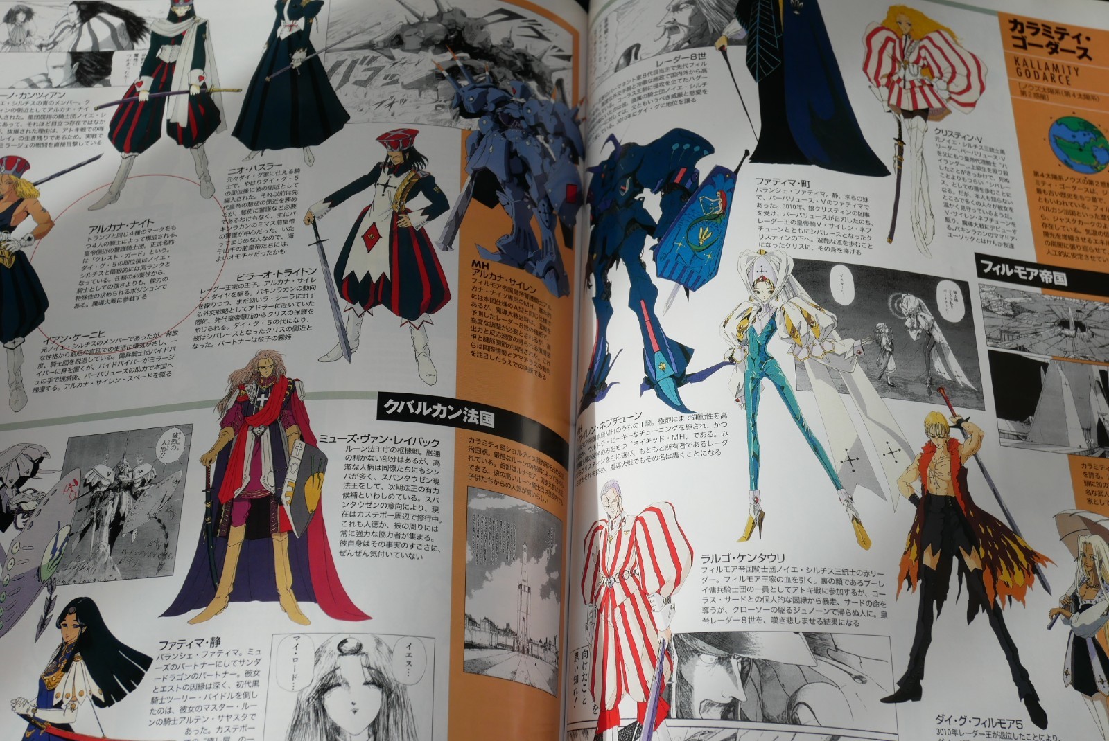 Japan Mamoru Nagano Five Star Stories Outline Official Guide Book Ebay