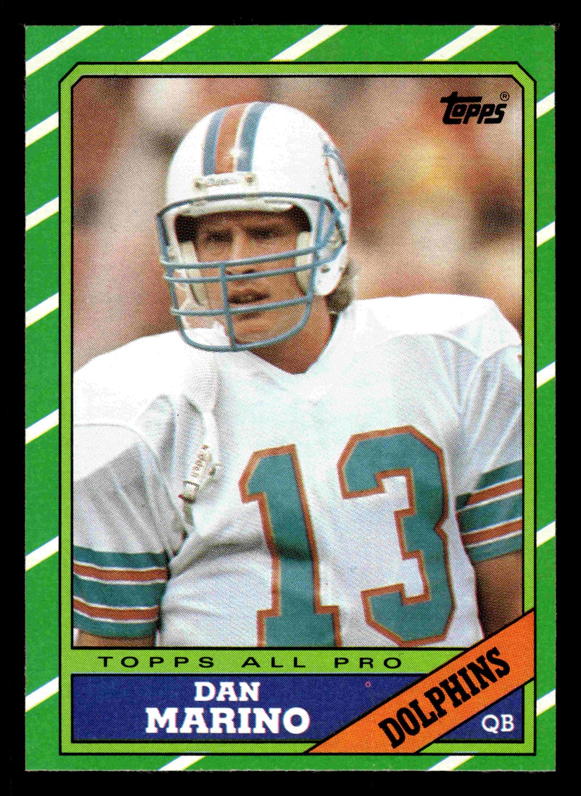 1986 Topps Dan Marino (HOF) #45 - Miami Dolphins - NM+