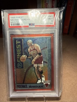 その他 Jordan 1995 Topps Finest Mystery 1995 Topps Finest Mystery Michael Jordan #M1 PSA 9 MINT | eBay